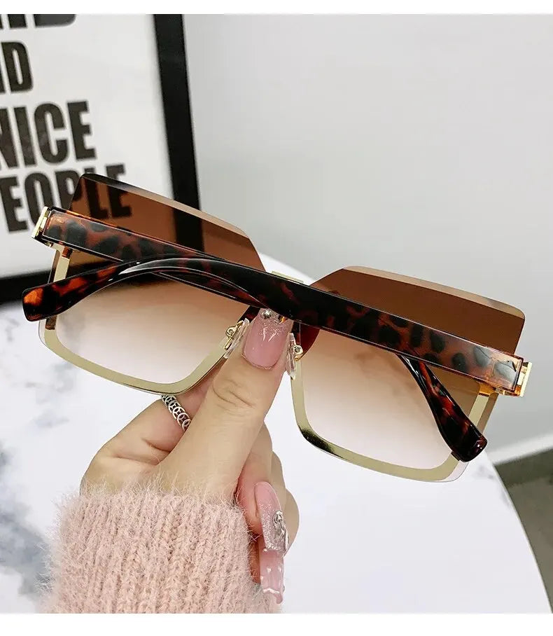 Lunettes Vintage-Rectangle